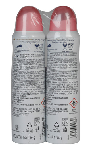 Thumbnail 2: DOVE 2 Pk Even Tone Spray Deodorant  