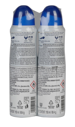 Thumbnail 2: DOVE 2 Pk Advanced Care Antiperspirant Deodorant Spray  