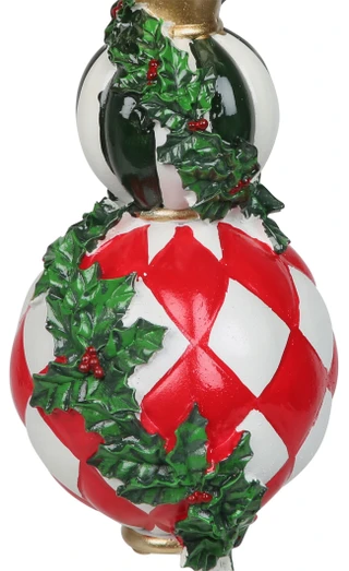 Thumbnail 2: Magical Season 12 In Christmas Ornament Candle Holder 