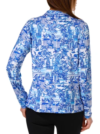 Thumbnail 2: Stella Parker Women's Active Quarter Zip Top  