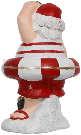 Thumbnail 3: Magical Season 16.5 in LED Christmas Santa in Tube with Flip Flops Decor 