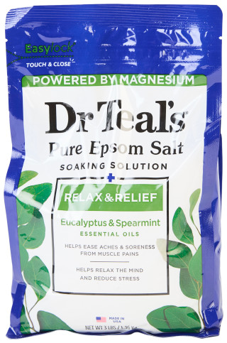 Thumbnail 1: Dr. Teal's 48 oz Relax & Relief Eucalyptus & Spearmint Pure Epsom Salt 