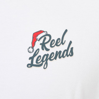 Thumbnail 3: REEL LEGENDS Men's Long Sleeve Santa Christmas Performance Shirt  