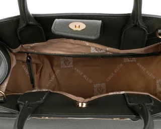 Thumbnail 3: ANNE KLEIN Curved Strap Satchel Bag 