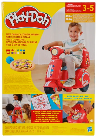 Thumbnail 1: Play-Doh Pizza Delivery Scooter Playset 