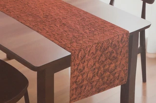 Thumbnail 2: Nicole Miller 16x80 Velvet Decorative Table Runner  