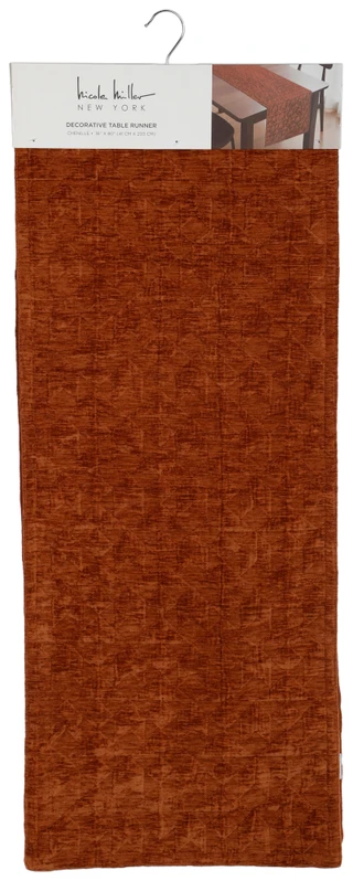 Thumbnail 1: Nicole Miller 16x80 Velvet Decorative Table Runner  