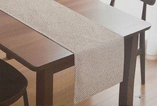 Thumbnail 2: Nicole Miller 16x80 Diamond Pattern Decorative Table Runner 