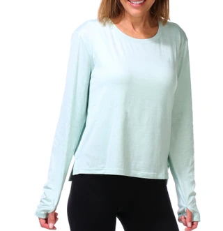Thumbnail 1: Reebok Women's Long Sleeve Glow Top  