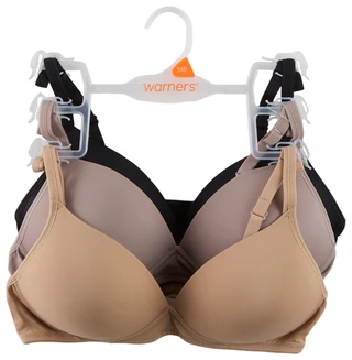Thumbnail 1: Warner's 3 Pk Women's Wireless Lift T-shirt Bras  