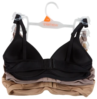 Thumbnail 2: Warner's 3 Pk Women's Wireless Lift T-shirt Bras  