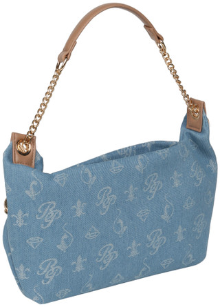 Thumbnail 3: Baby Phat Denim Baguette Bag 
