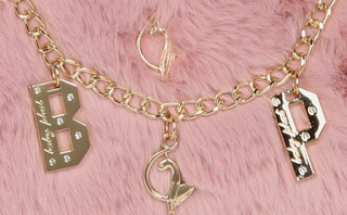 Thumbnail 2: Baby Phat Janet Frame Fuzzy Baguette Bag 