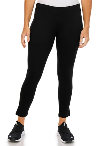 Thumbnail 1: Khakis & Co Petite Laura Double Knit Leggings 