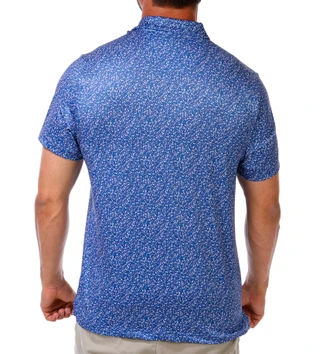 Thumbnail 2: Jack Nicklaus Men's Short Sleeve Tropical Polo Shirt  
