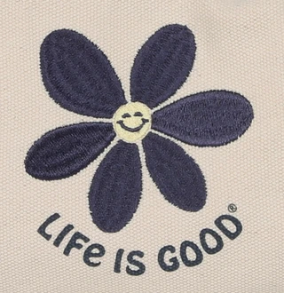 Thumbnail 4: Life is Good Boat Flower Convertible Tote Crossbody Bag 