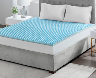 Thumbnail 6: Sleep Philosophy Flexapedic 1.5'' Hypoallergenic Cooling Mattress Topper 