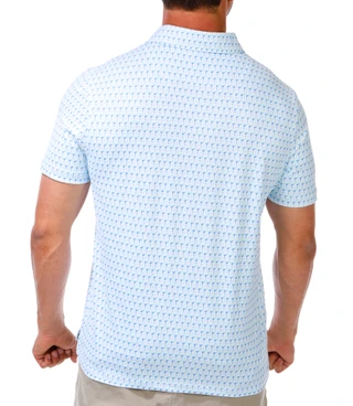 Thumbnail 3: Kenneth Cole Men's Short Sleeve Pique Margarita Golf Polo  