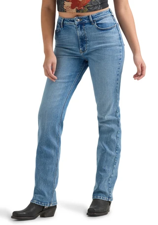 Thumbnail 1: Wrangler Juniors Ivy Straight Leg Jeans 