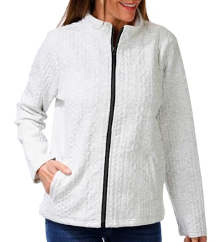 Thumbnail 1: Onque Women's Quilted Herringbone Jacket 