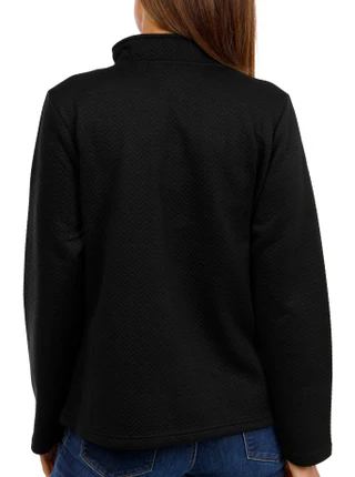 Thumbnail 3: Onque Women's Quilted Herringbone Jacket 