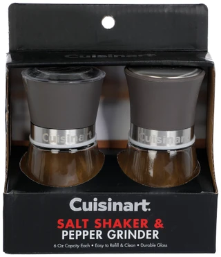 Thumbnail 1: CUISINART 6 OZ Salt Shaker & Pepper Grinder 