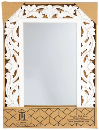 Thumbnail 1: GO HOME 14x21 Mirror Wall Decor 