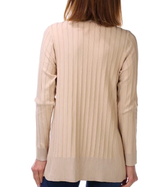 Thumbnail 3: RIO & RIAN Women's Long Sleeve Open Front Ribbed Cardigan 