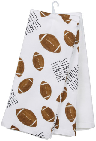 Thumbnail 2: RAE DUNN 3 Pk Sunday Funday Kitchen Towels Set 