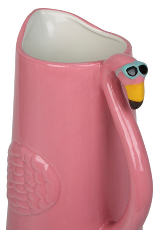 Thumbnail 2: Cabana 94 oz Flamingo with Sunglasses Pitcher  