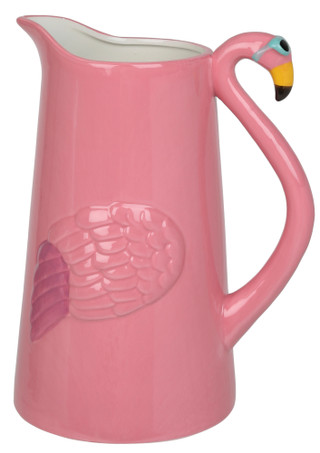 Thumbnail 1: Cabana 94 oz Flamingo with Sunglasses Pitcher  