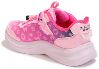 Thumbnail 3: Pretty Purses by Skechers  Girls Power James Sneakers with Charm Detail 