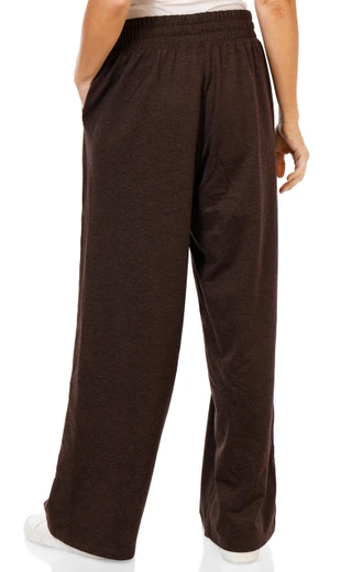 Thumbnail 4: Yogalicious Women's Cationic Jersey Lowkey Wide Leg Pants 