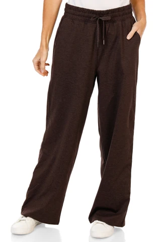 Thumbnail 2: Yogalicious Women's Cationic Jersey Lowkey Wide Leg Pants 