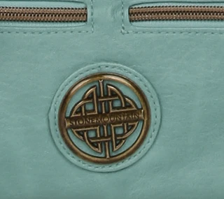 Thumbnail 2: Stone Mountain River Vinyl Convertible Crossbody Bag 