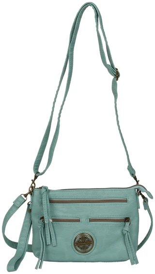 Thumbnail 1: Stone Mountain River Vinyl Convertible Crossbody Bag 