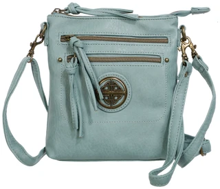 Thumbnail 1: Stone Mountain River Vinyl 3 in 1 Clutch Wristlet Crossbody Bag 