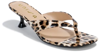 Thumbnail 1: Unisa Women's Thong Sandals with Kitten Heel 