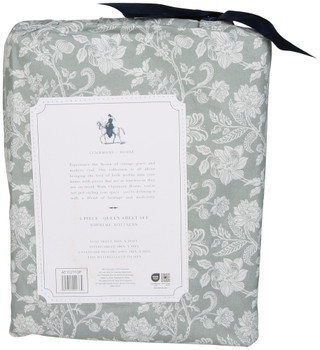 Thumbnail 2: ARTISAN 34 4 Pc Queen Floral Sheet Set 
