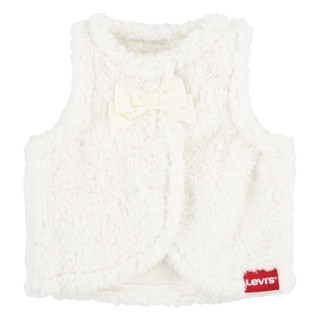 Thumbnail 6: Levi's 3 Pc Baby Girls Long Sleeve Fur Vest Legging Set  