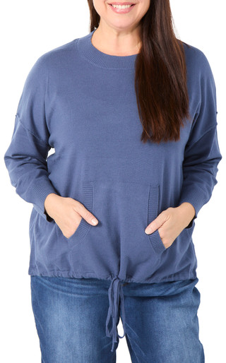Thumbnail 1: MAX STUDIO Women's Plus Long Sleeve Sweater 