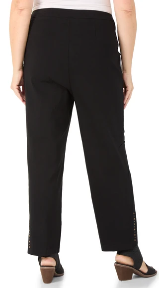 Thumbnail 2: ZAC AND RACHEL Women's Plus Slim Ankle Pull On Pants  