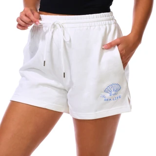 Thumbnail 3: Taelynn Juniors Drawstring Seashell Lounge Shorts  