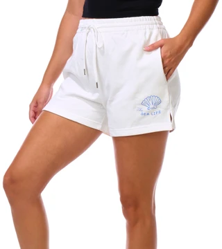 Thumbnail 1: Taelynn Juniors Drawstring Seashell Lounge Shorts  