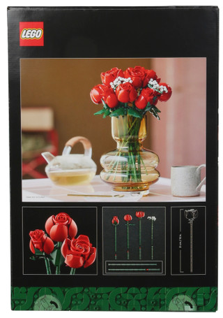 Thumbnail 2: LEGO 822 Pc Bouquet Of Roses Lego Set  