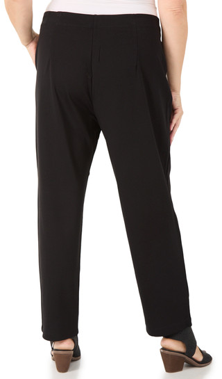 Thumbnail 2: MAX STUDIO Women's Plus Pull On Mid Rise Ankle Length Slim Trousers  