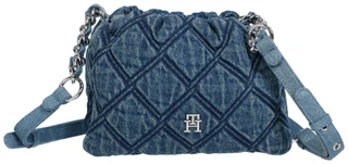 Thumbnail 1: Tommy Hilfiger Denim Quilted Crossbody Bag 