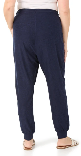 Thumbnail 2: Jessica Simpson Women's Plus Pull On Drawstring Soft Jersey Jogger Pants  