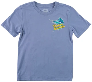 Thumbnail 1: TOMMY BAHAMA Boys' Short Sleeve Marlin Graphic Tee 