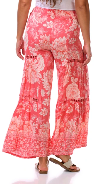 Thumbnail 2: Angie Juniors Floral Print Pants  
